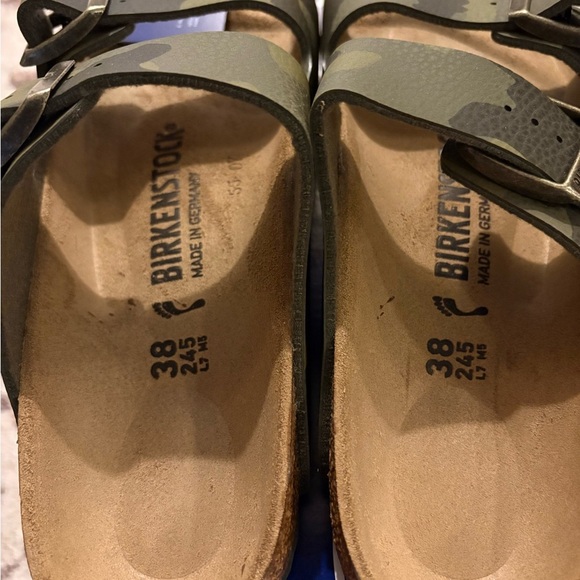 NIB Birkenstock Arizona Big Buckle Desert Soil Camo green Various sizes unisex - Picture 4 of 6